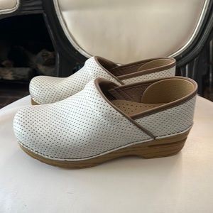 Dansko NEW Closed Back Perforated Clogs